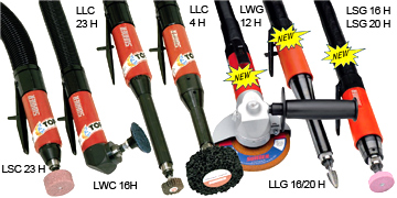 LSC & LLC Series air grinders SUHNER